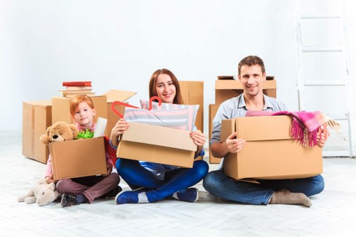 Movers helping with a home relocation in Bickley