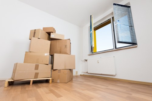 Van loaded for a residential move in Bickley