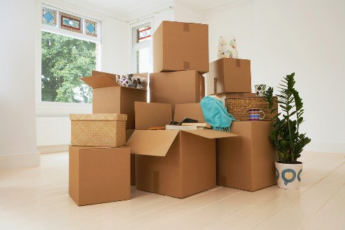 Local moving van used for residential and business moves around Bickley